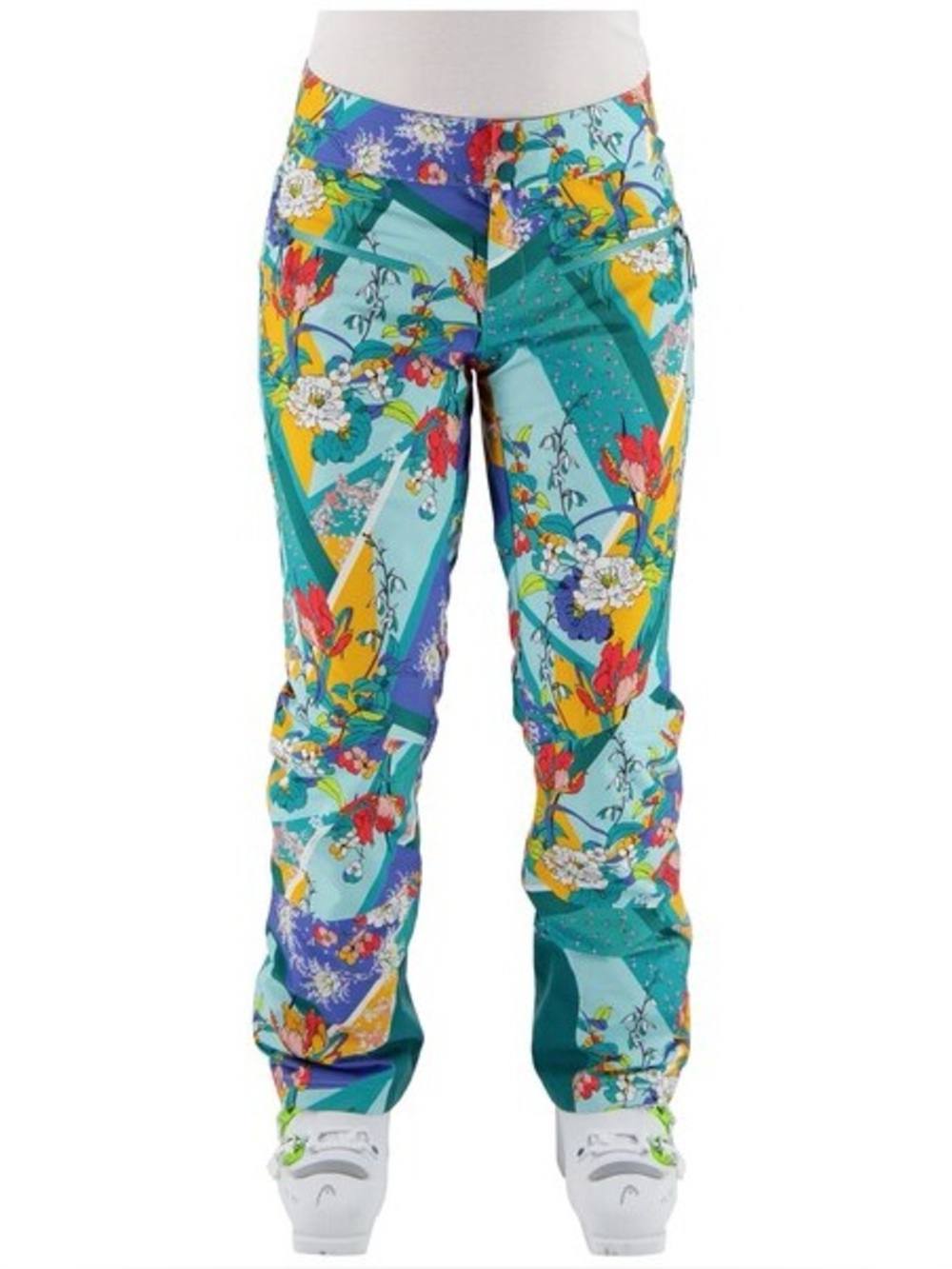 Obermeyer Bliss Ski Pants Bay and Bloom Women’s Size 12 Tall